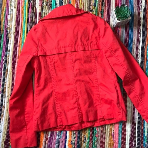 Old Navy ~ Cotton pea coat jacket - Picture 3 of 6